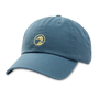 Embroidered Duck Twill Hat - Aegean Blue