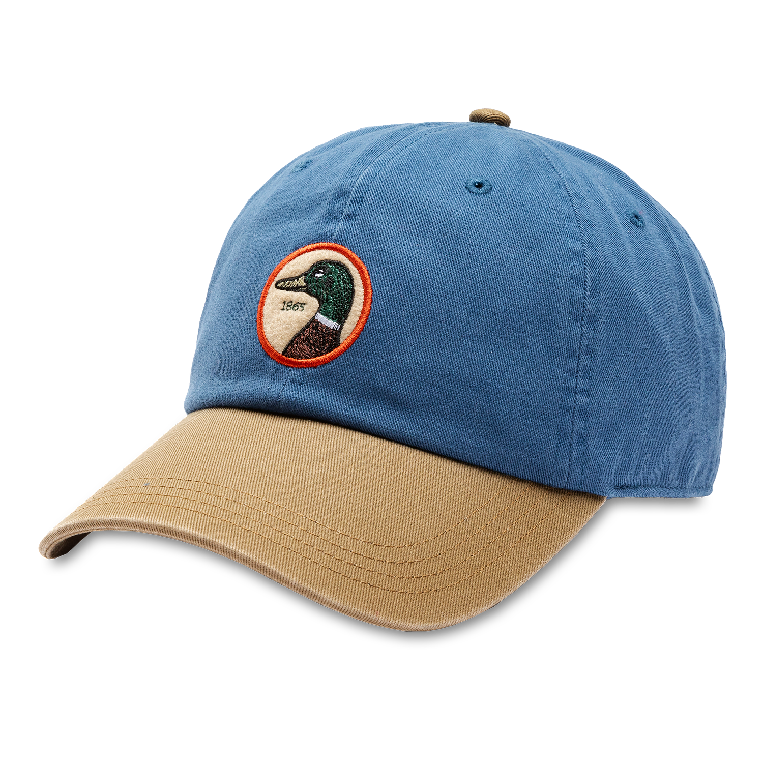 Circle Patch Twill Hat - Varsity Blue