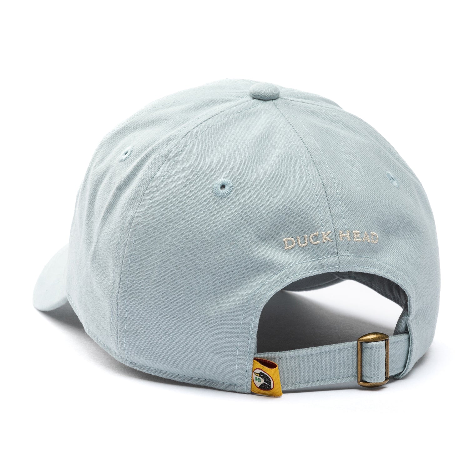 Circle Patch Canvas Hat - Sky Blue