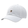 Embroidered Duck Twill Hat - White