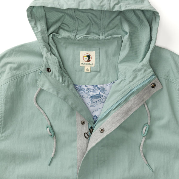 Drifter Weather Resistant Jacket - Silver Blue