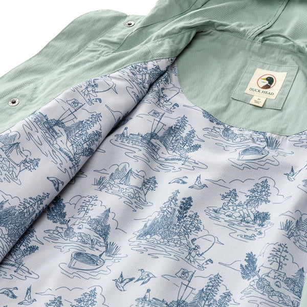 Drifter Weather Resistant Jacket - Silver Blue