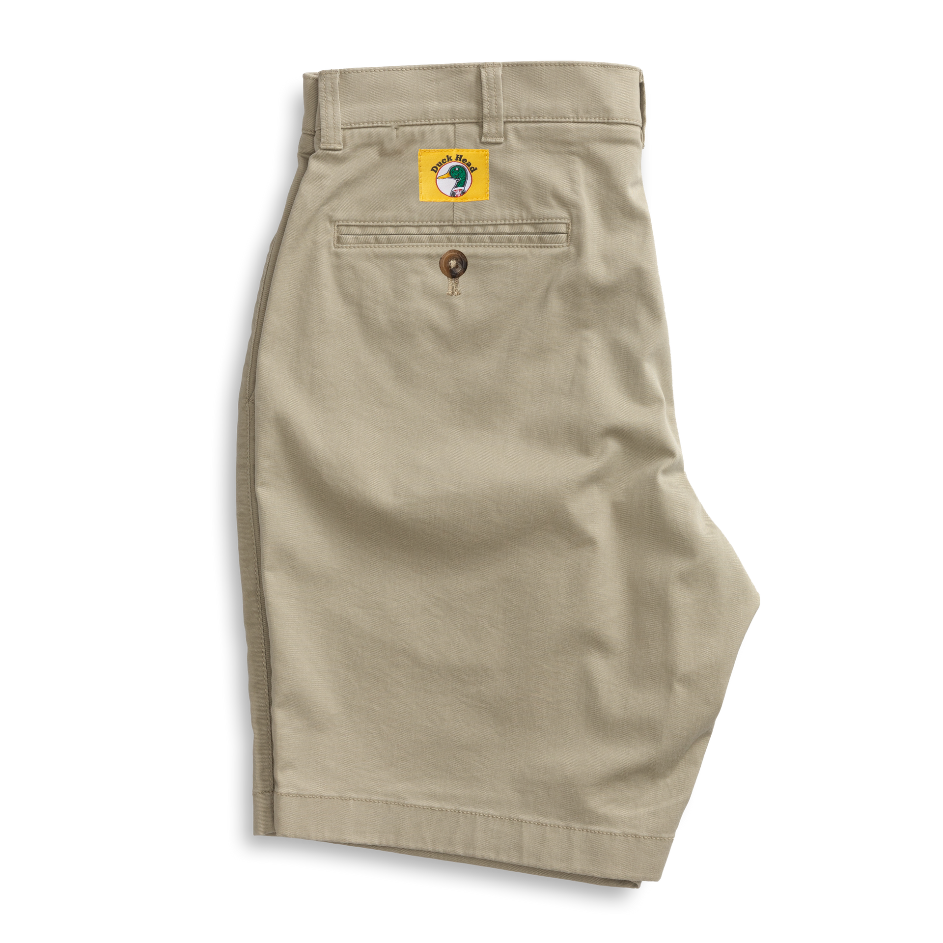 9" Gold School Chino Short - Khaki Gold Patch
