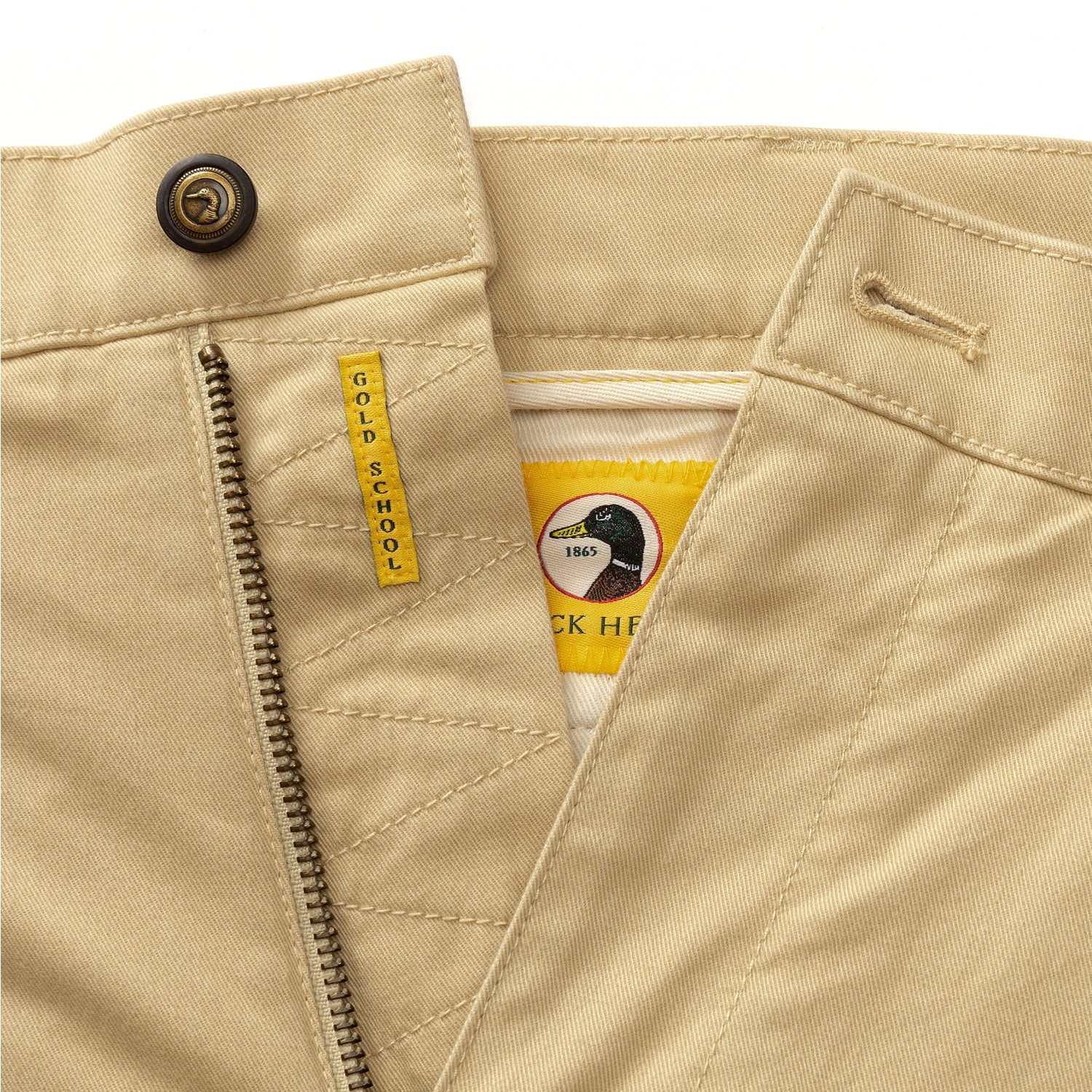 9" Gold School Chino Short - Sand