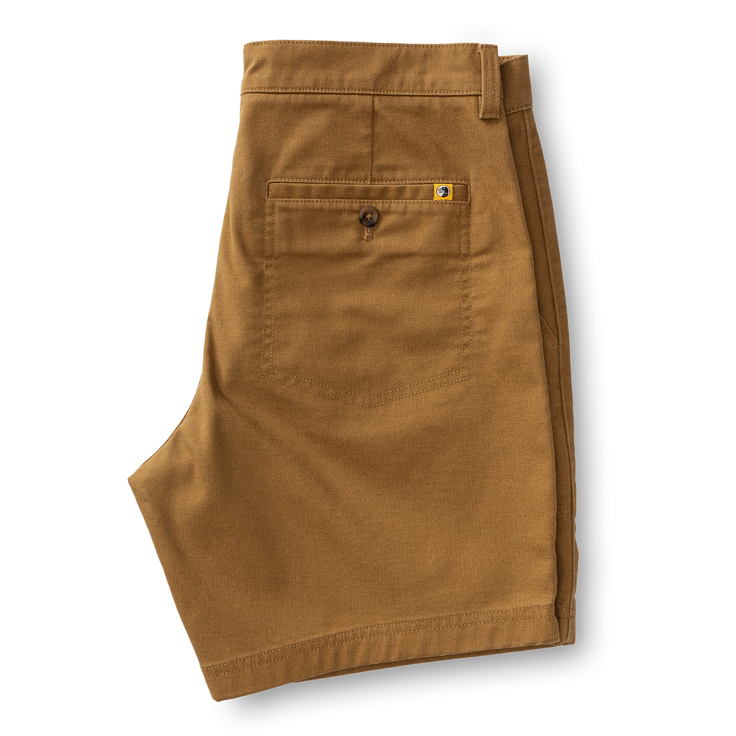7" Linen Gold School Chino Short - Duck Head Vintage