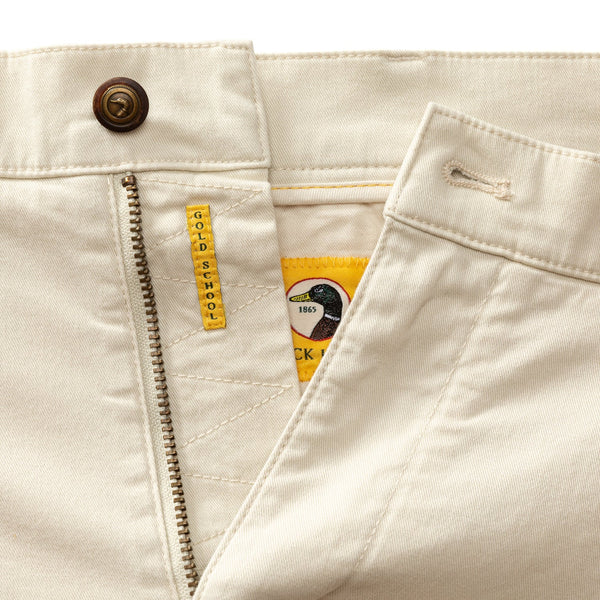 5" Gold School Chino Short - Stone