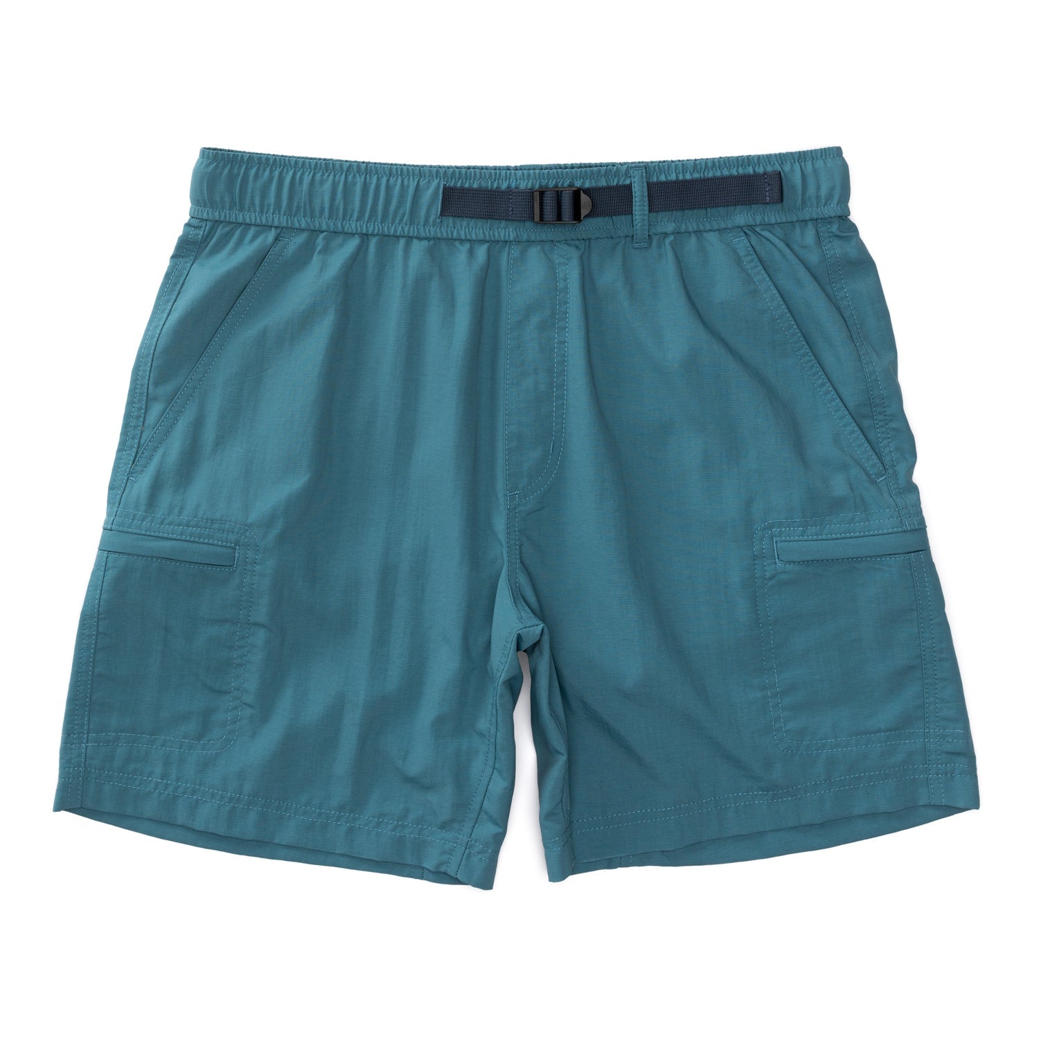 7" On The Fly Performance Short - Aegean Blue