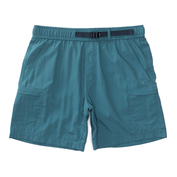 7" On The Fly Performance Short - Aegean Blue