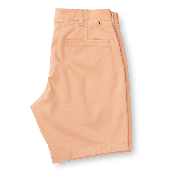 9" Gold School Chino Short - Faded Peach