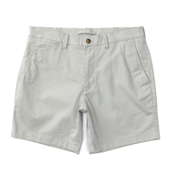 7" Gold School Chino Short - Greystone