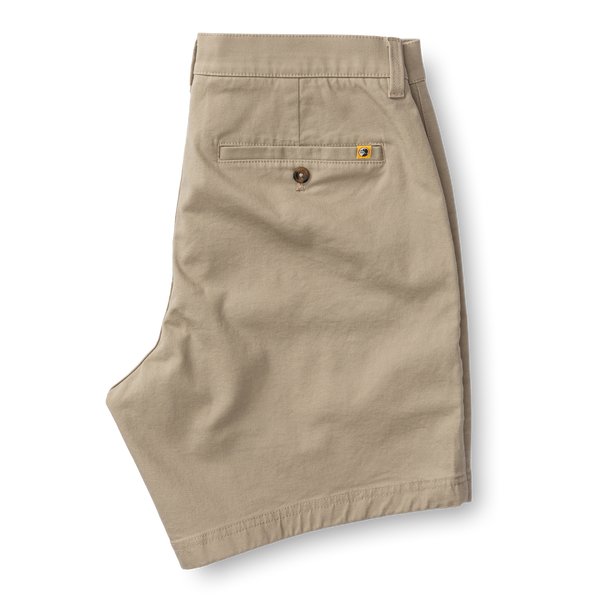 7" Canvas Camp Short - Khaki