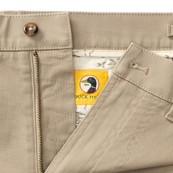 7" Canvas Camp Short - Khaki