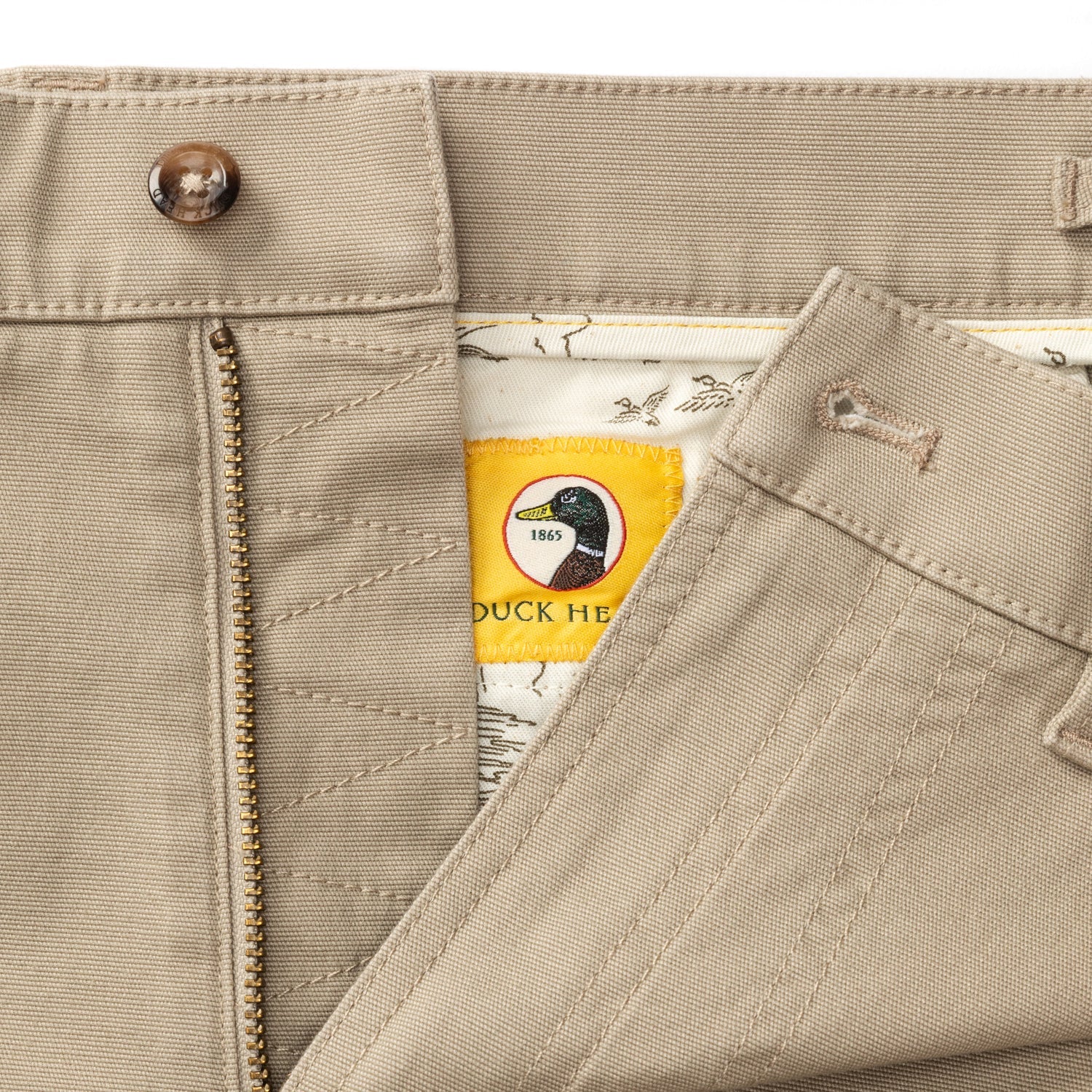 7" Canvas Camp Short - Khaki