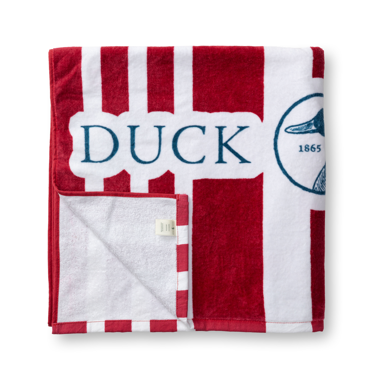 Stripe Logo Beach Towel