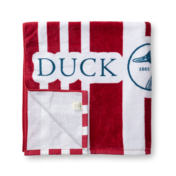 Stripe Logo Beach Towel