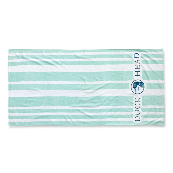 Stripe Logo Beach Towel