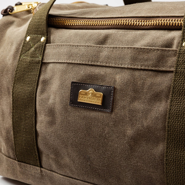 Waxed Canvas Duffle Bag