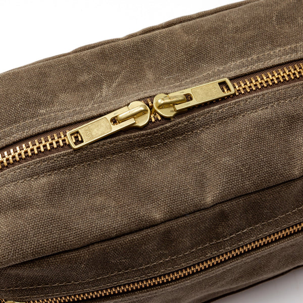 Waxed Canvas Dopp Kit