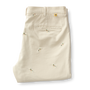 Classic Fit Gold School Chino - Emb Stone