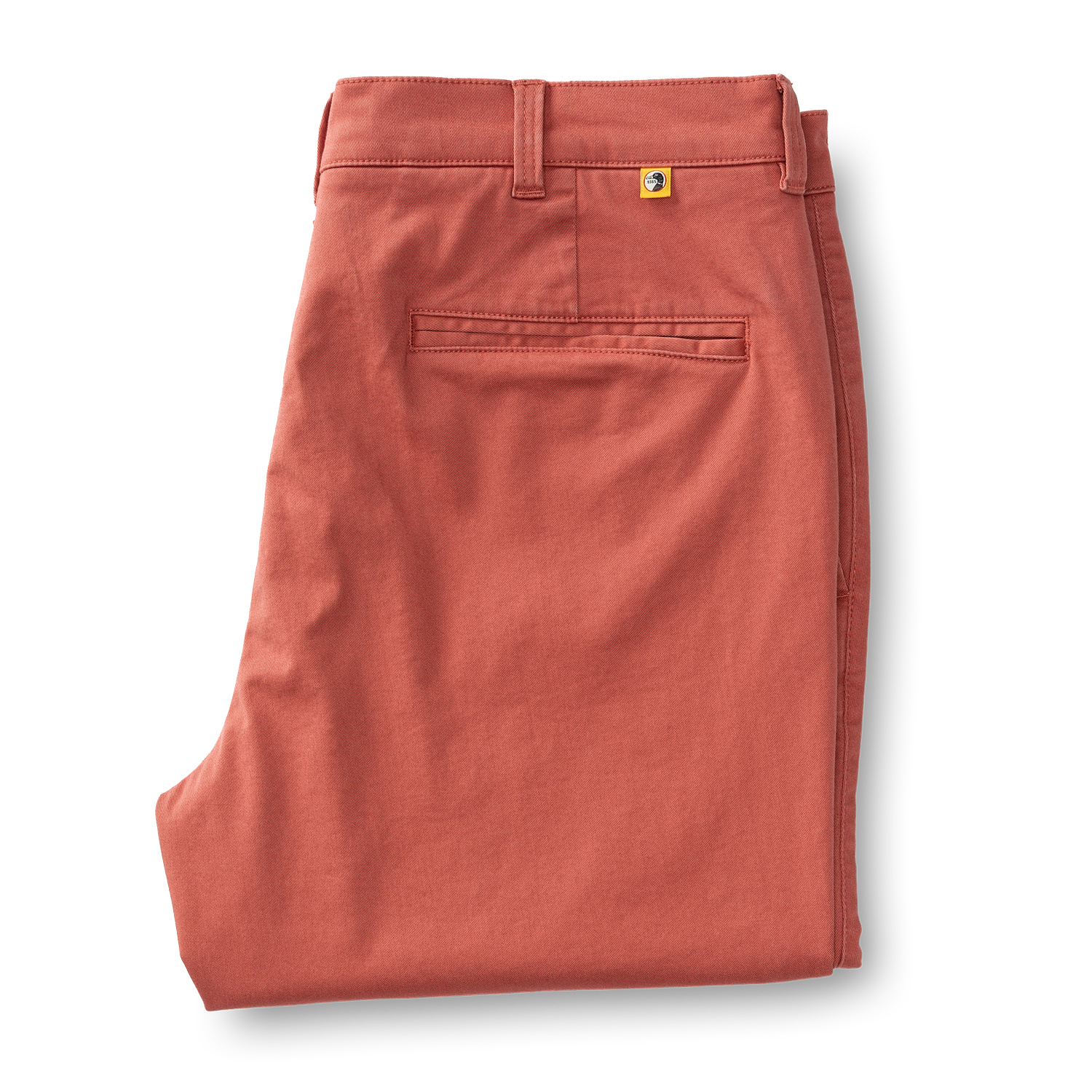 Classic Fit Gold School Chino - Faded Red