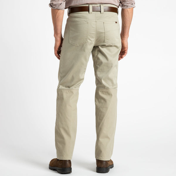 Twill Five-Pocket Briar Pant - Khaki