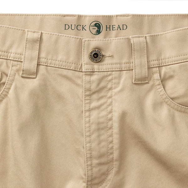 Twill Five-Pocket Briar Pant - Safari