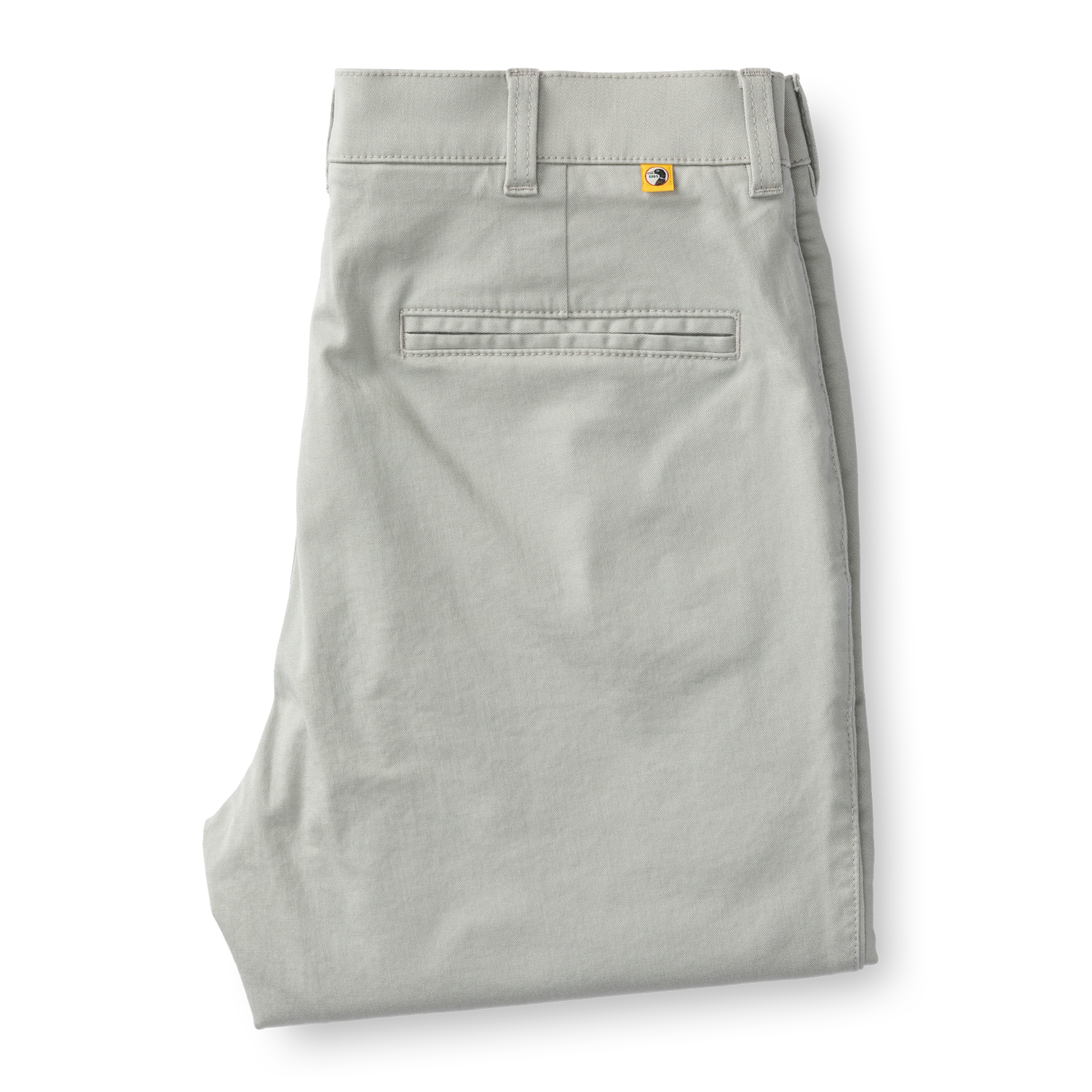 Classic Fit Gold School Chino - Greystone
