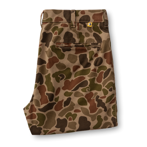 Classic Fit Gold School Chino - Toasted Khaki Camo