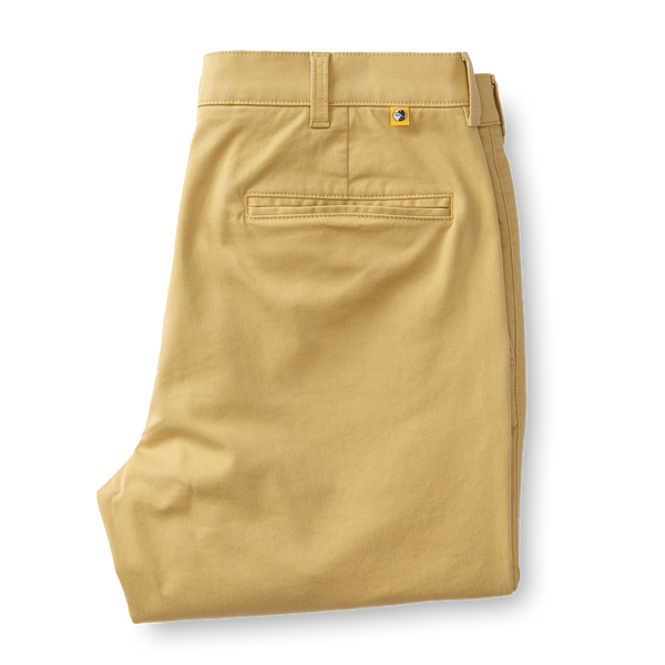 Classic Fit Gold School Chino - Golden Wheat