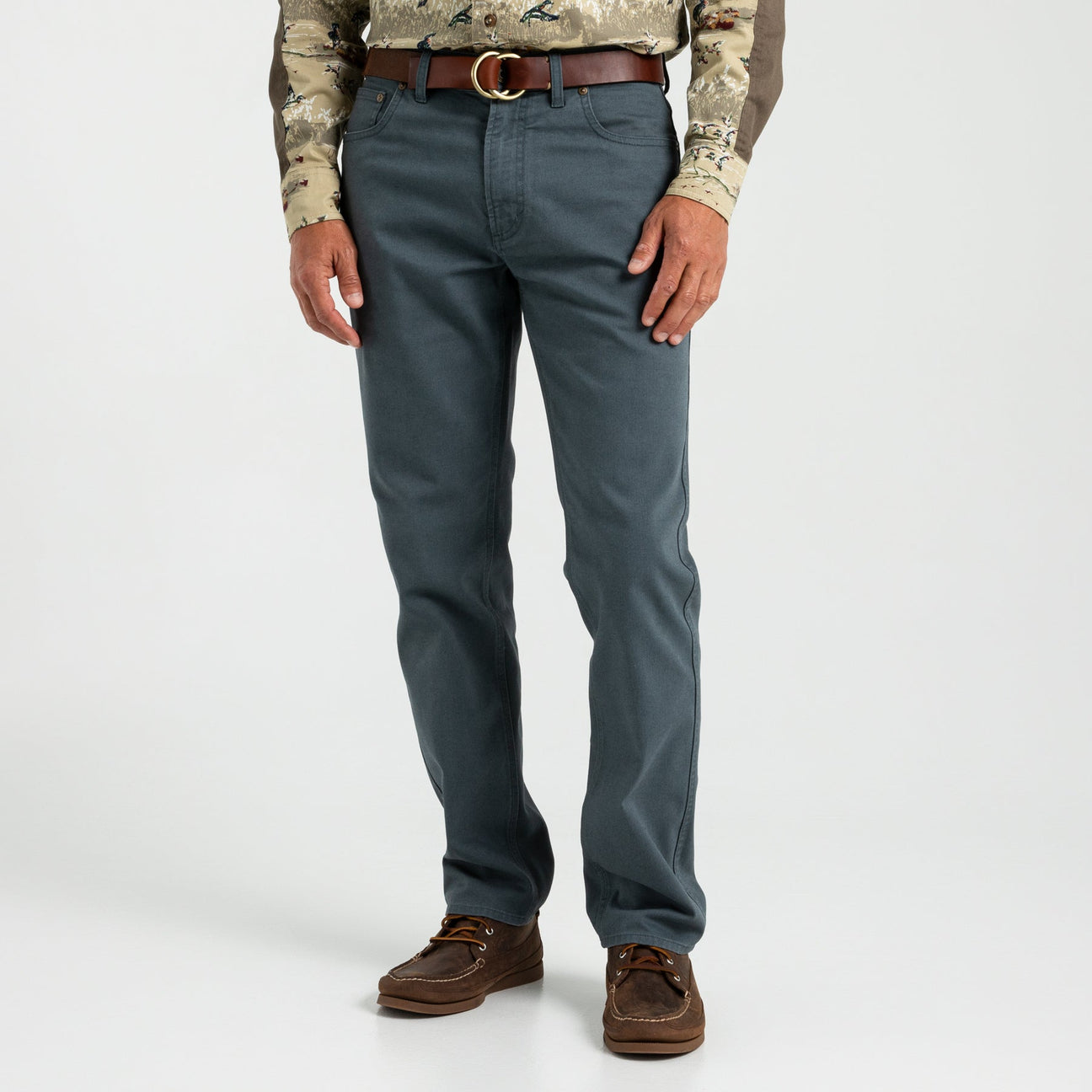 Field Canvas Five-Pocket - Graphite Blue