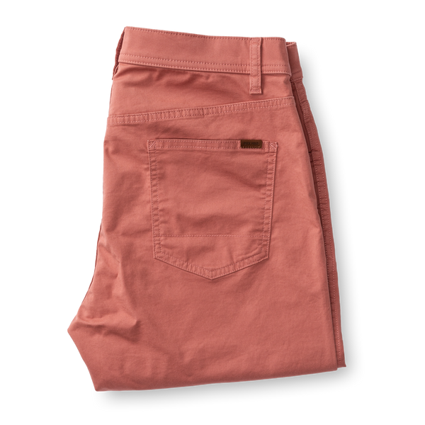 Shoreline Five-Pocket - Sunwashed Red