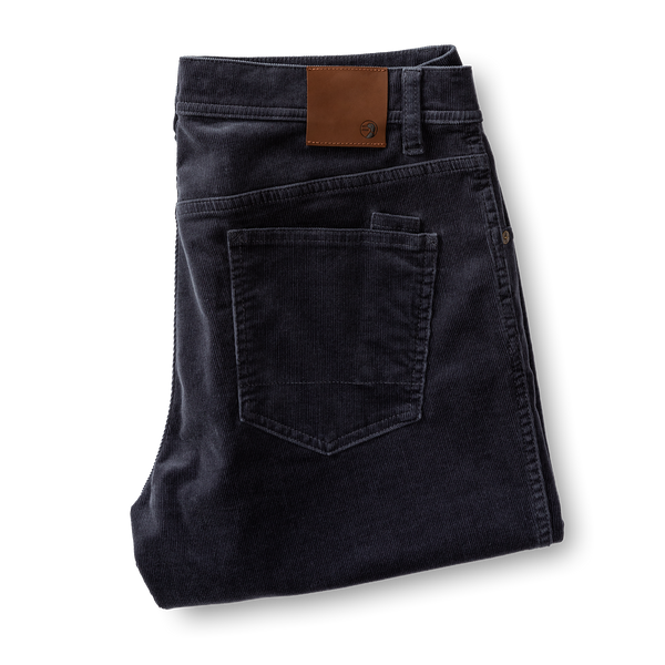 Holston Corduroy Five-Pocket - Ink Blue