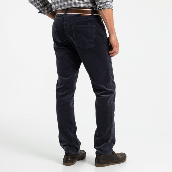 Holston Corduroy Five-Pocket - Ink Blue
