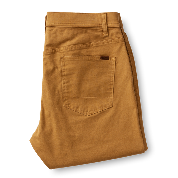Pinpoint Canvas Five-Pocket - Bistre Brown