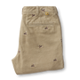 Bradbury Wide-Wale Corduroy Chino - Khaki Emb