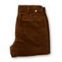 Bradbury Wide-Wale Corduroy Chino - Dark Tobacco