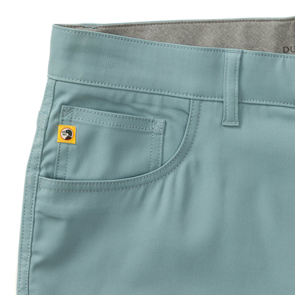 Long Drive Performance Five-Pocket - Mineral Blue