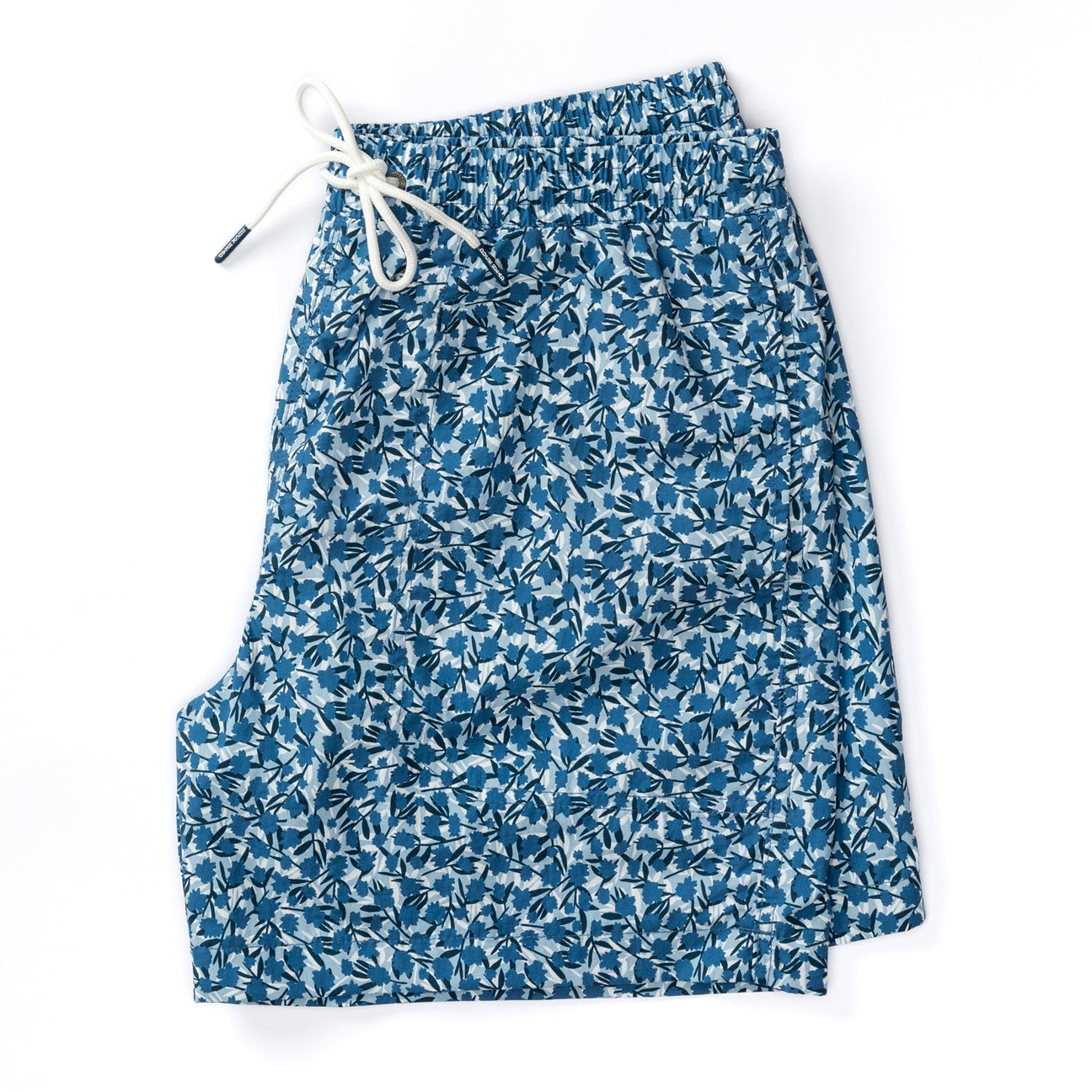 6" Print Sailport Swim Short - Shadow Blue