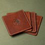 Leather Coaster Set