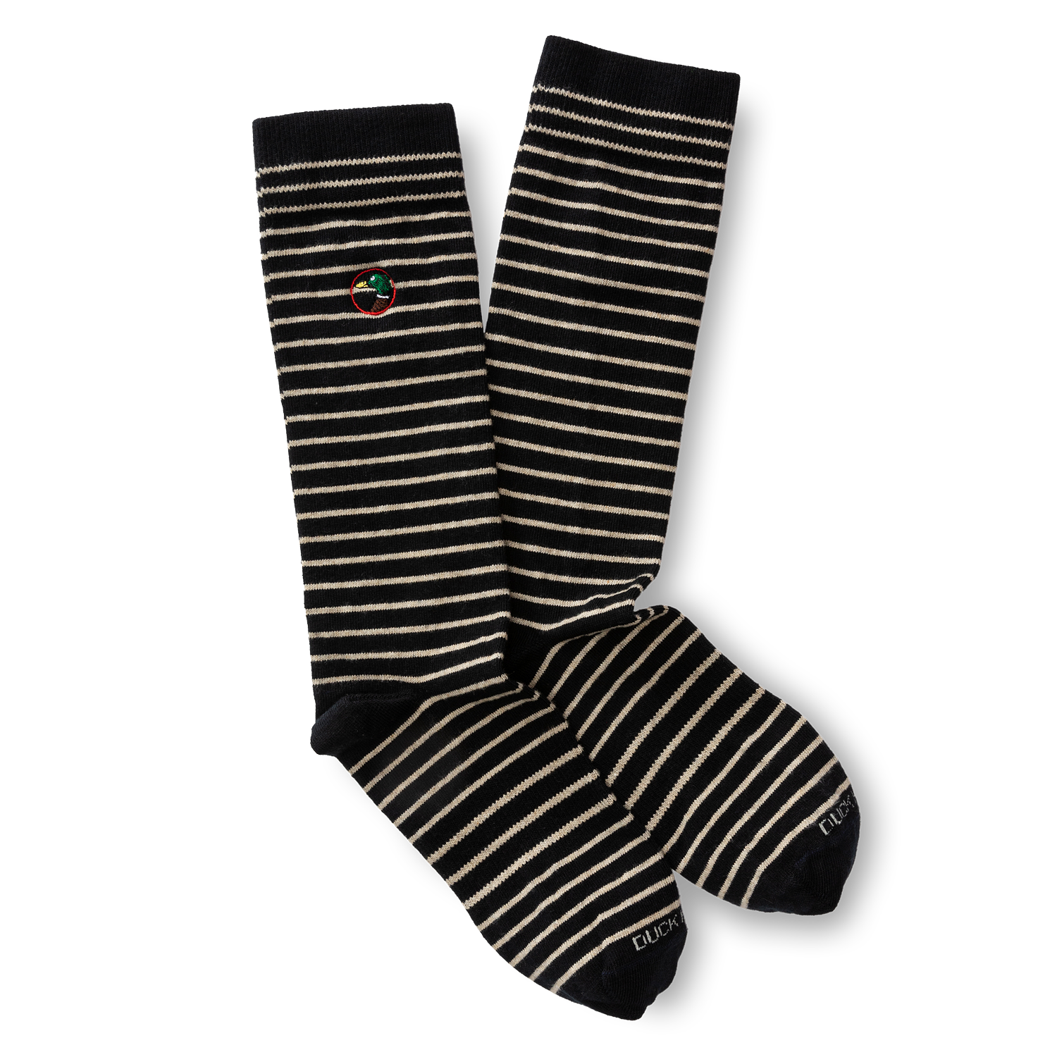 Striped Logo Sock