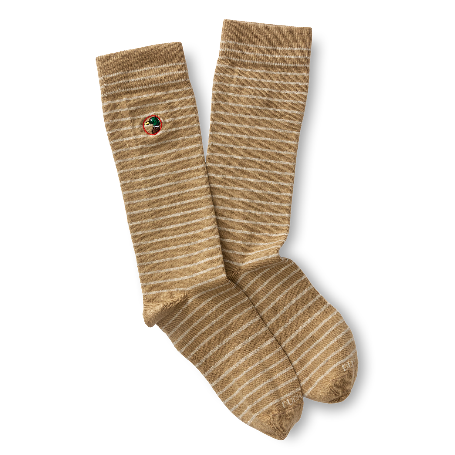 Striped Logo Sock