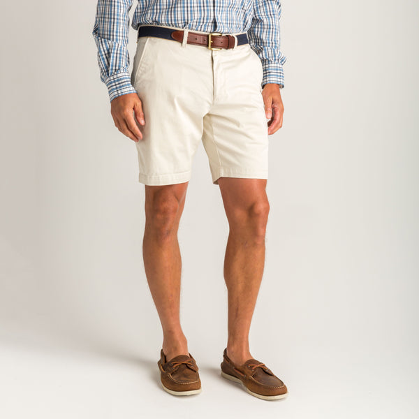 9" Gold School Chino Short - Stone