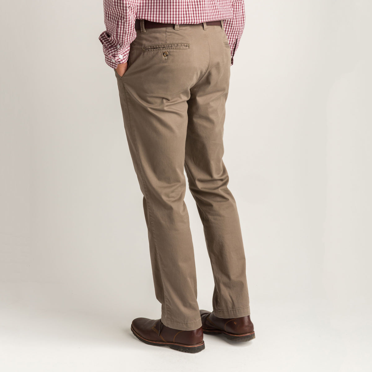 Classic Fit Gold School Chino - Olive Drab