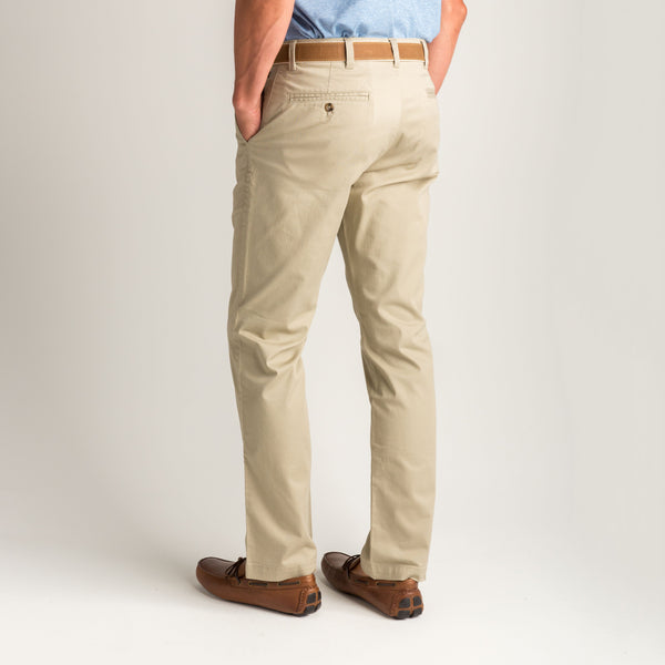 Classic Fit Gold School Chino - Khaki