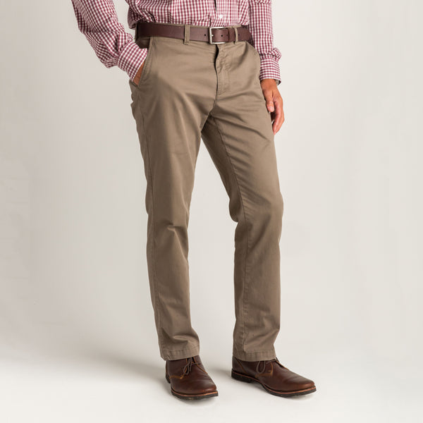 Classic Fit Gold School Chino - Olive Drab