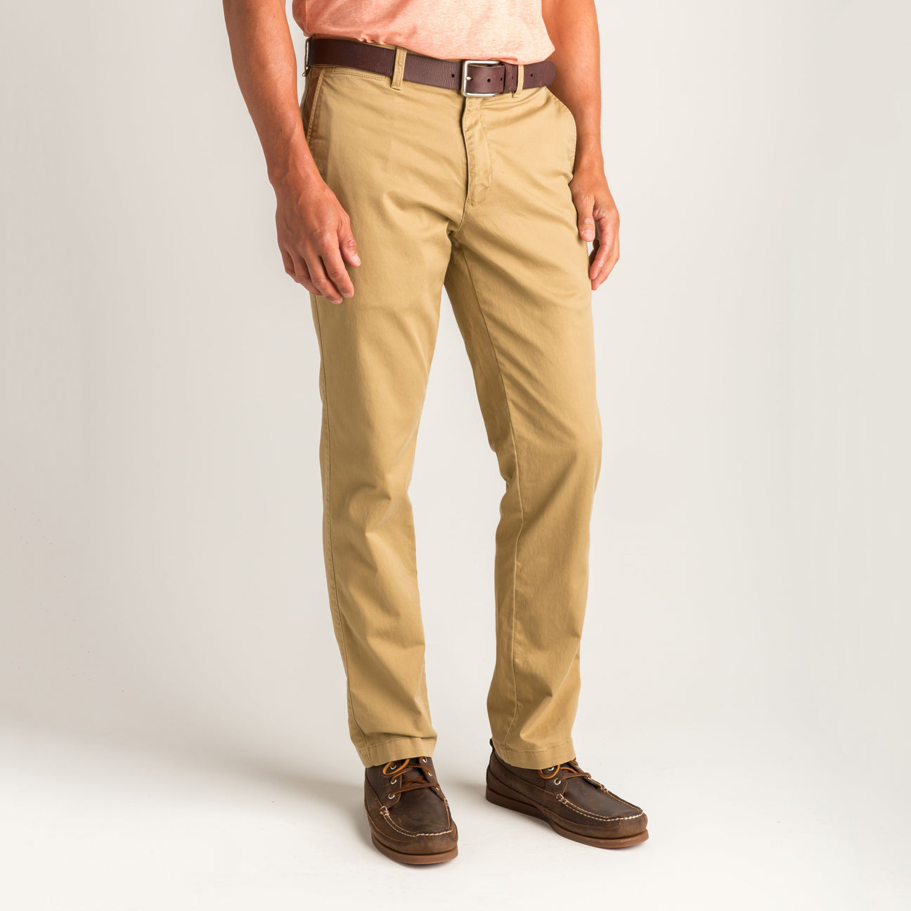 Classic Fit Gold School Chino - Dark Khaki