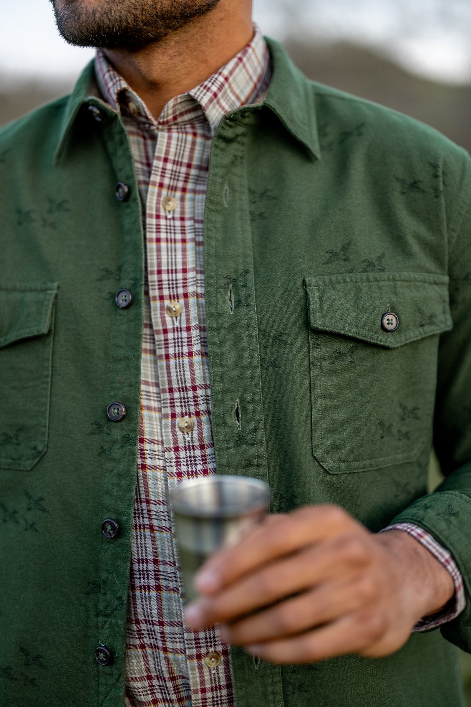 Slater Moleskin Overshirt