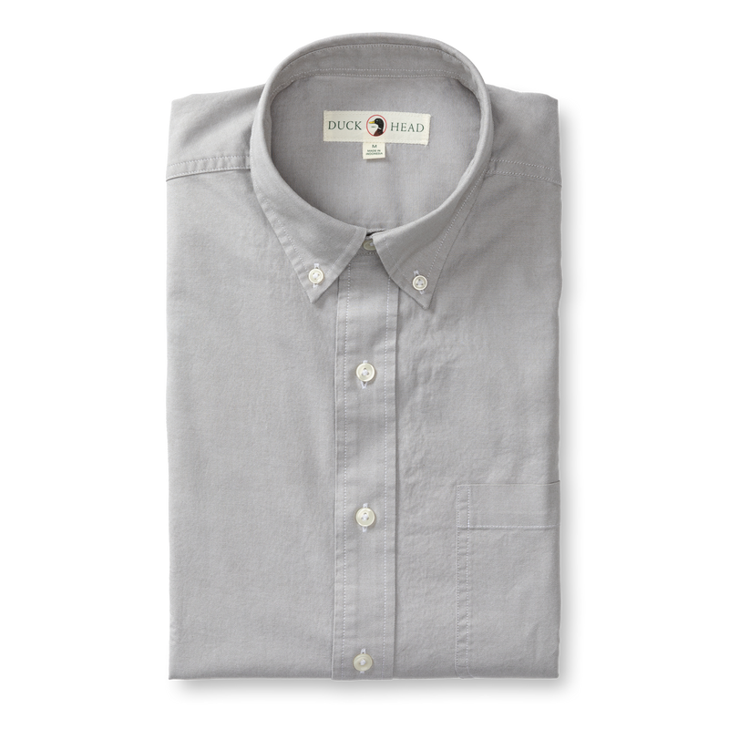 Morris Solid Cotton Oxford Sport Shirt