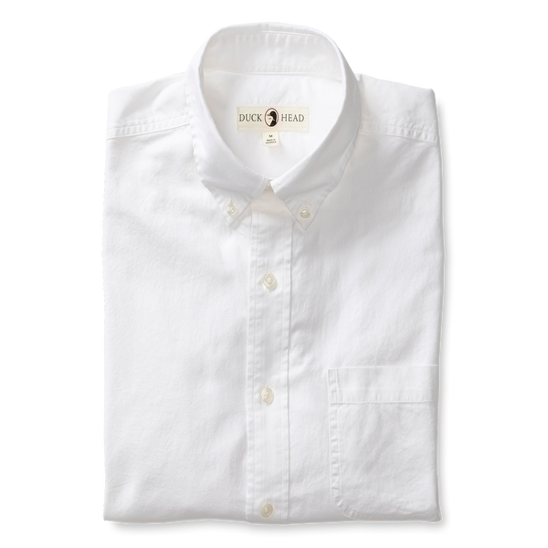 Morris Solid Cotton Oxford Sport Shirt