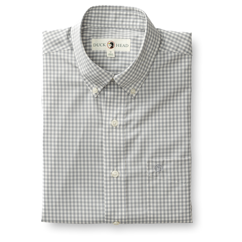 Walton Gingham Performance Poplin Sport Shirt